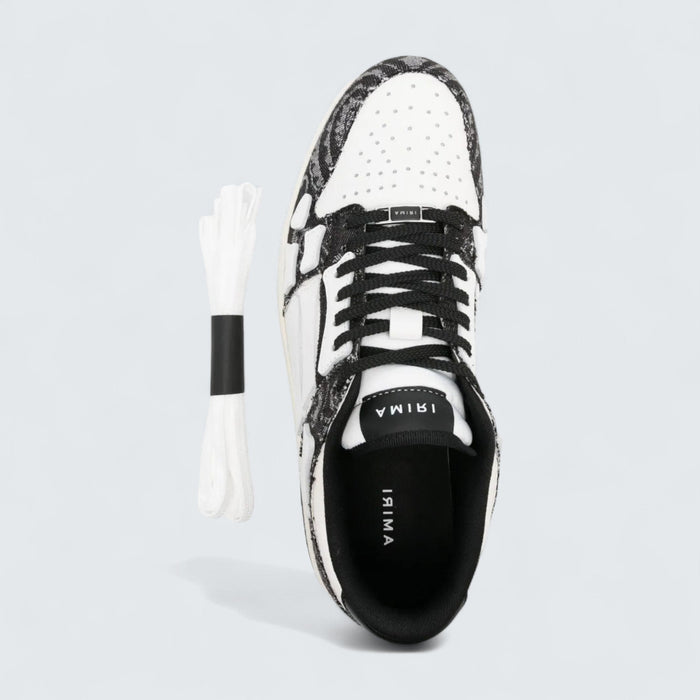 AMIRI Bandana Denim sneakers 'Black/White'