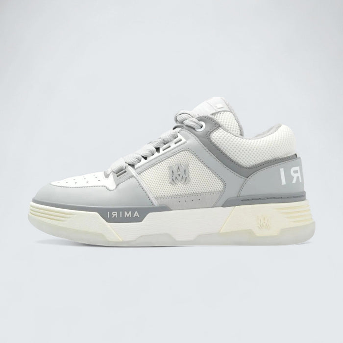 AMIRI MA-1 Panelled Leather 'Grey/Cool Grey/Cream White'