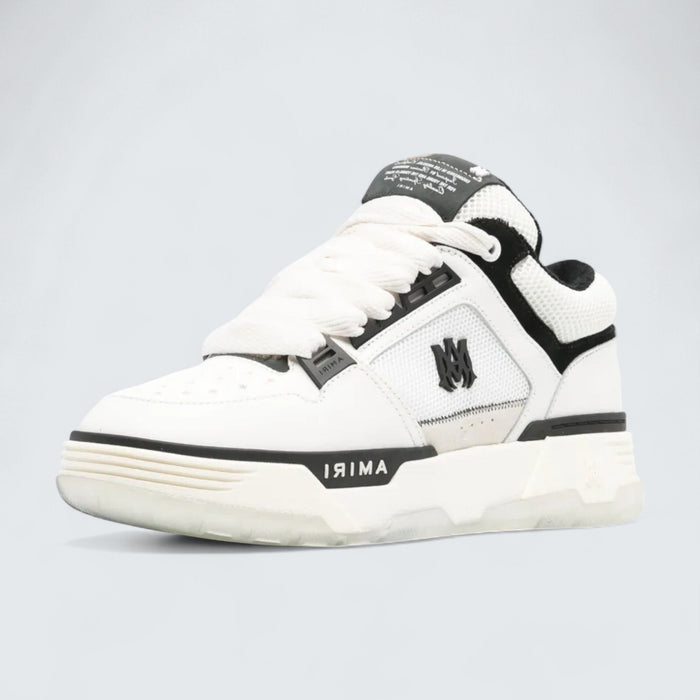 AMIRI MA-1 Panelled Leather 'White/Black'