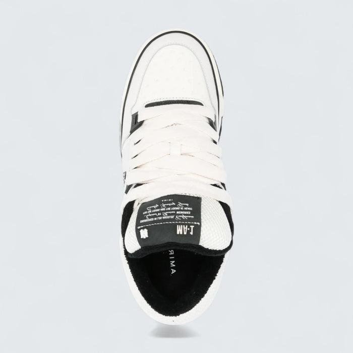 AMIRI MA-1 Panelled Leather 'White/Black'