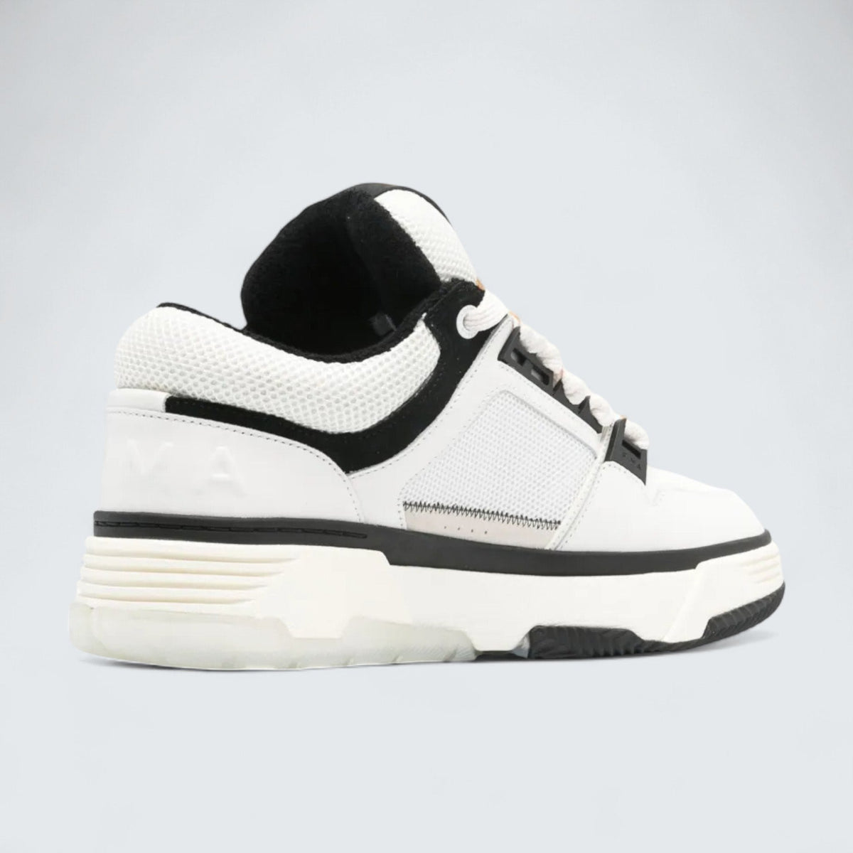 AMIRI MA-1 Panelled Leather 'White/Black'