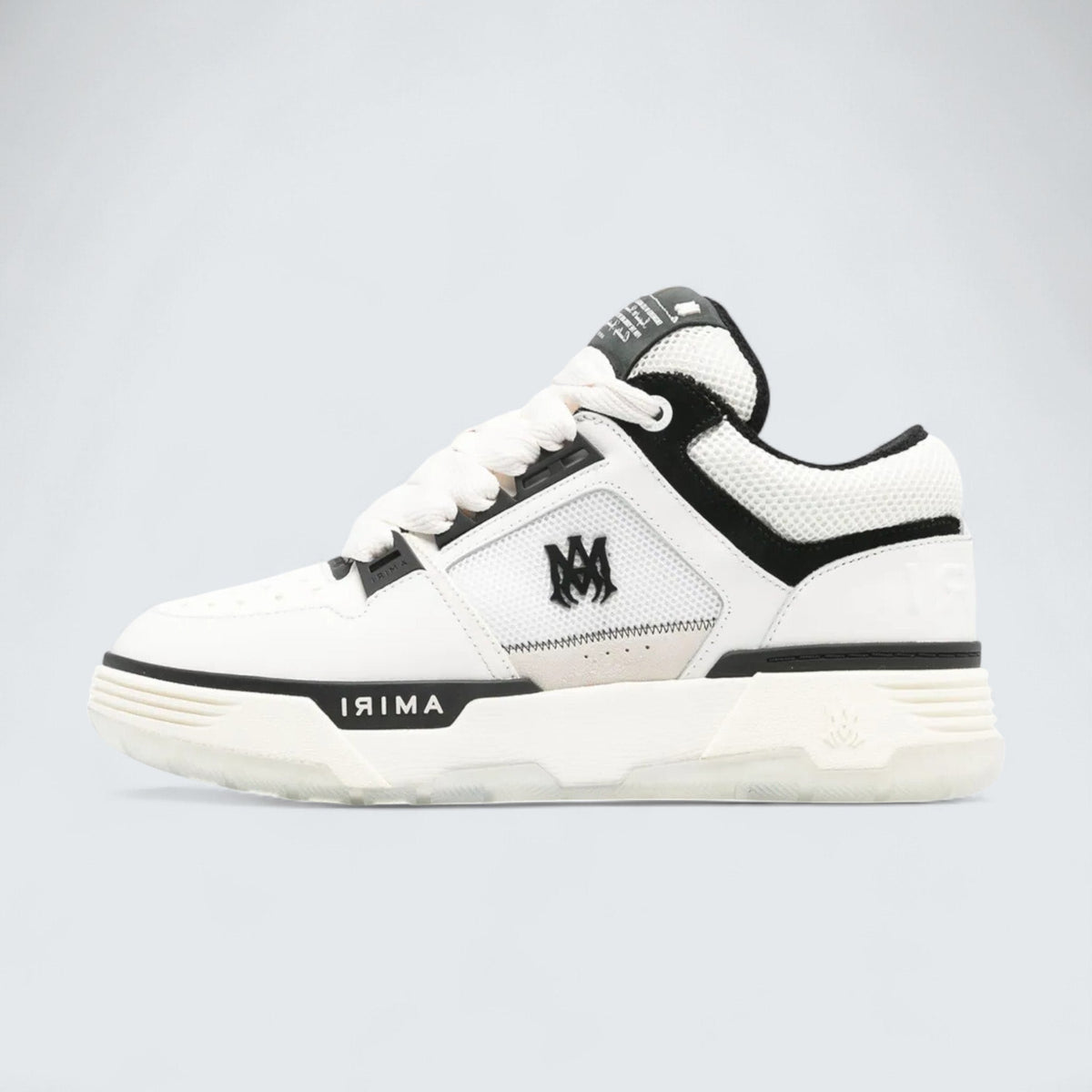 AMIRI MA-1 Panelled Leather 'White/Black'