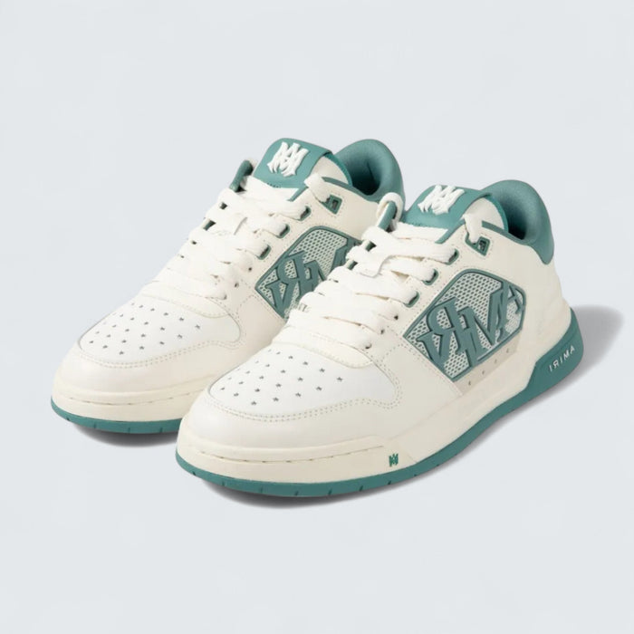 AMIRI MA Quad Debossed Sneakers 'White/Mint Blue'