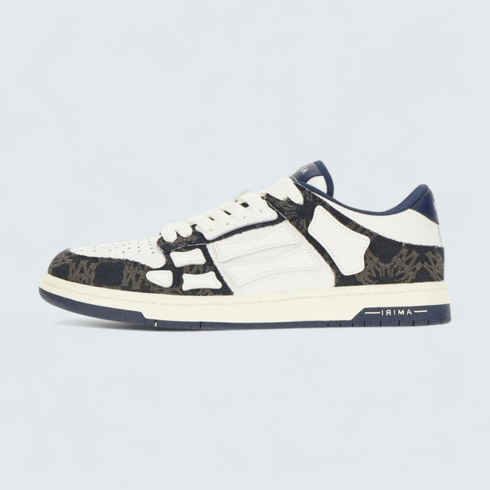 AMIRI Ma Quad Skel Top Low 'White/Black/Brown'
