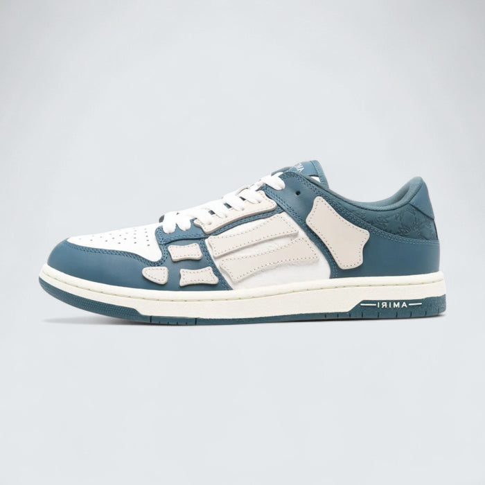 AMIRI Ma Quad Skel Top Low 'Teal Blue/White'