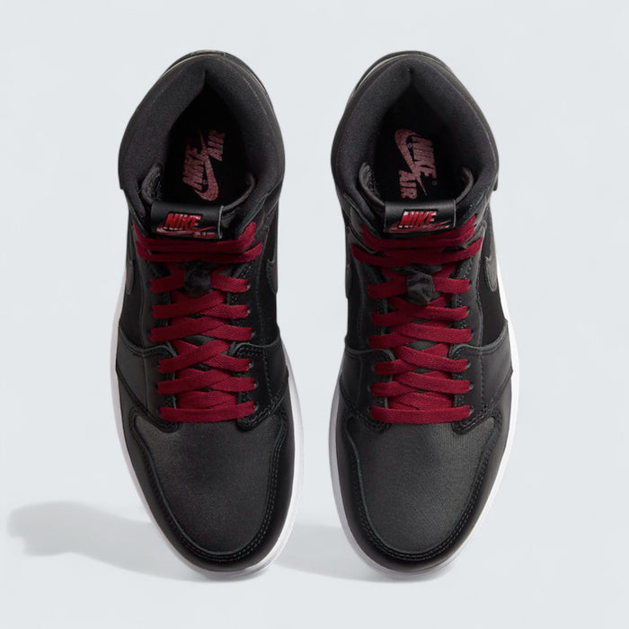 Nike Air Jordan 1 Retro High OG 'Black Satin Gym Red'