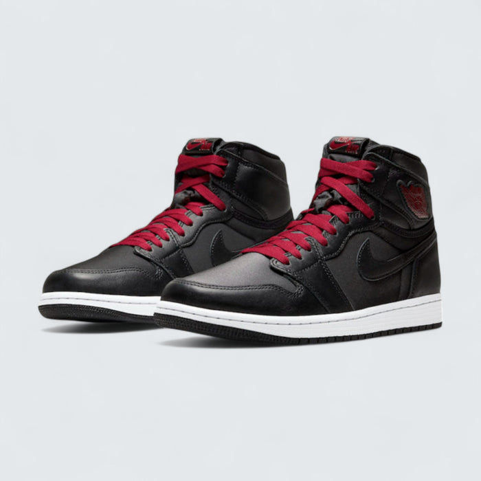 Nike Air Jordan 1 Retro High OG 'Black Satin Gym Red'