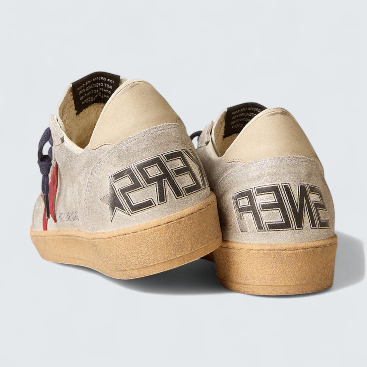 Golden Goose Ball Star 'Metallic Suede with Suede Star and Leather Heel Tab'