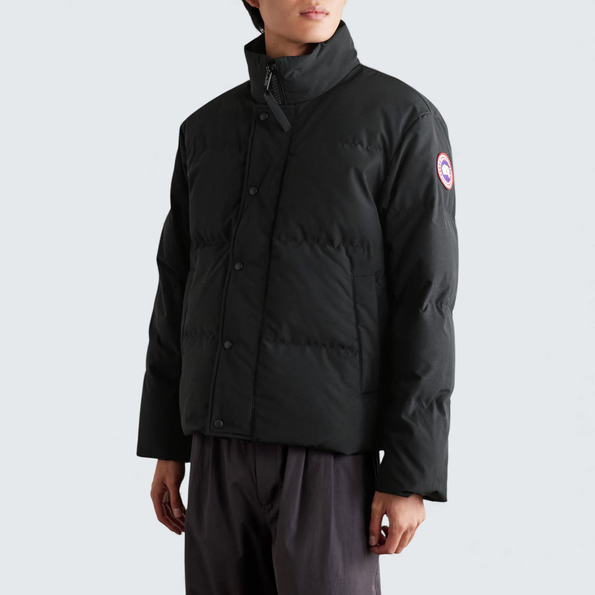 Canada Goose Bayview Logo Appliquéd Quilted Arctic Tech Down Jacket