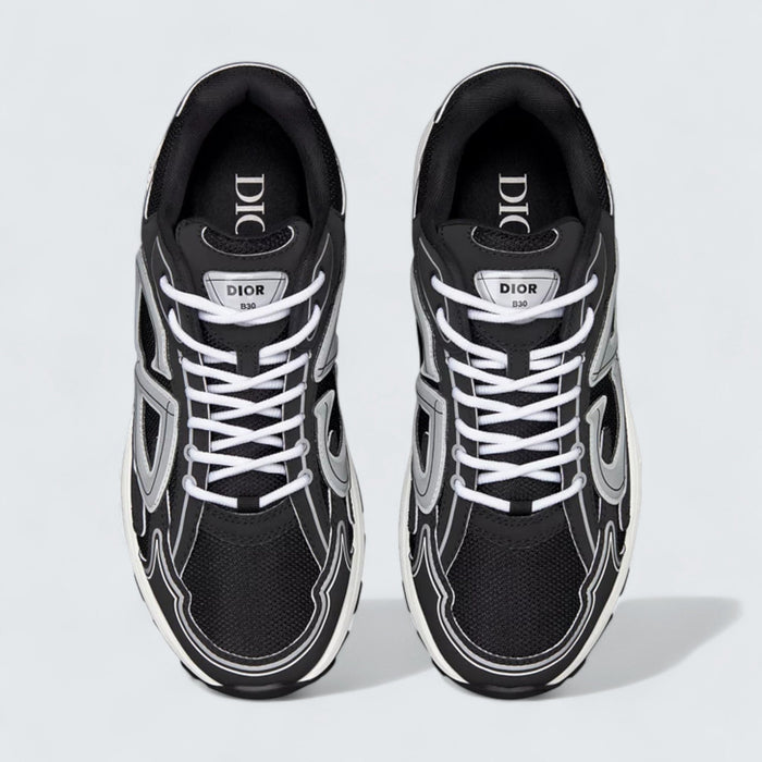 Dior B30 Countdown Sneaker 'Black Technical Mesh'
