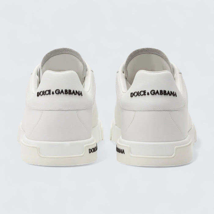 Dolce & Gabbana D&G Calfskin Nappa Portofino Sneakers 'White'
