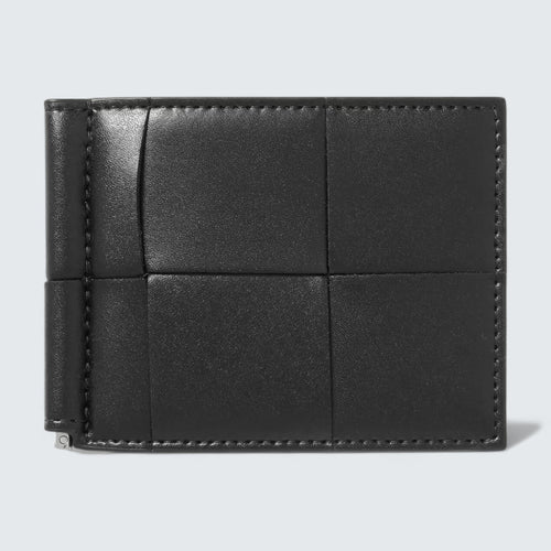 Bottega Veneta Cassette Bifold Cardholder with Money Clip 'Black'