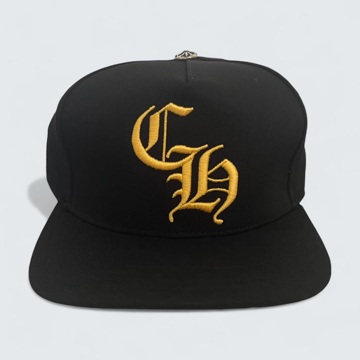 Chrome Hearts Baseball Cap 'Black/Yellow CH'