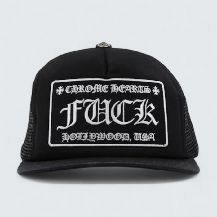 Chrome Hearts Trucker Hat 'F* Hollywood USA'