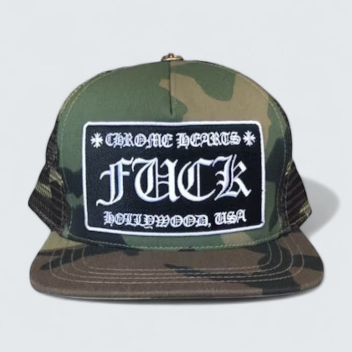 Chrome Hearts Trucker Hat 'F* Hollywood USA'