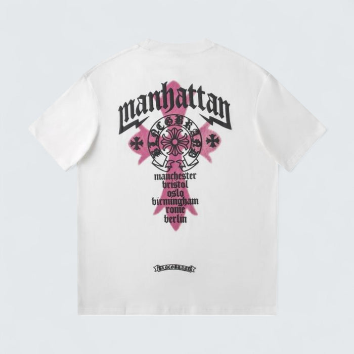 Chrome Hearts 'Manchester Bristol' Flower Tee