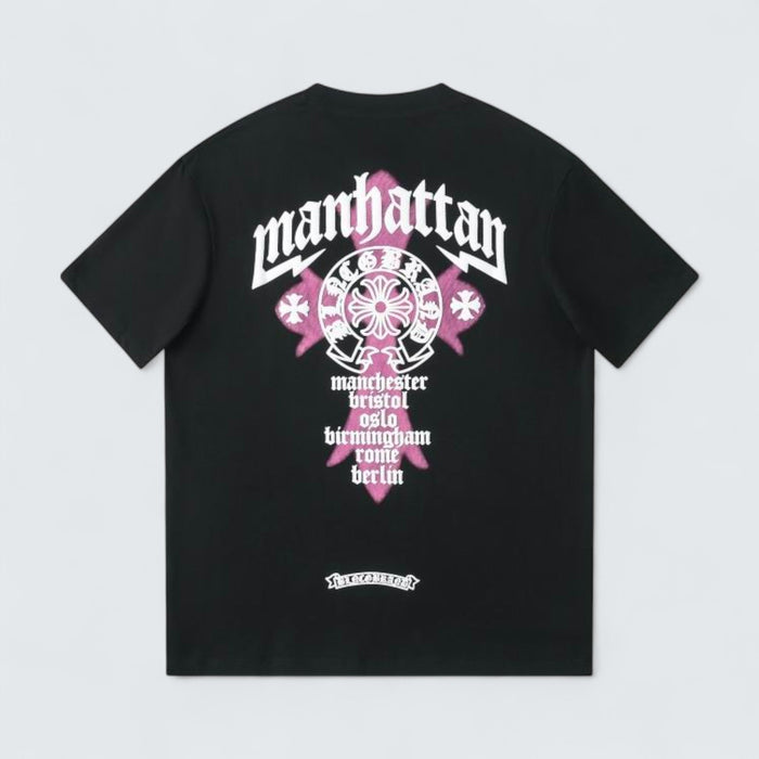 Chrome Hearts 'Manchester Bristol' Flower Tee