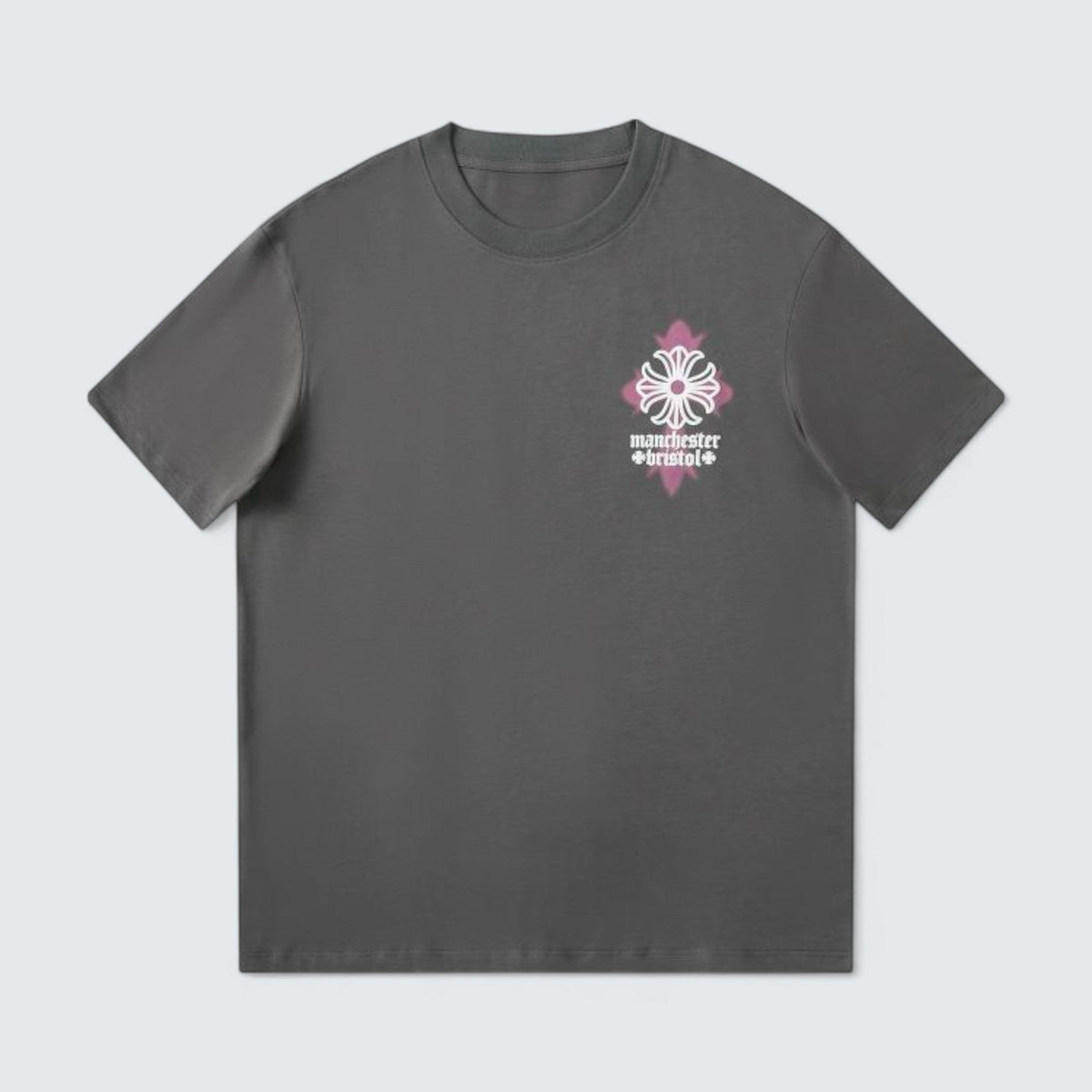 Chrome Hearts 'Manchester Bristol' Flower Tee