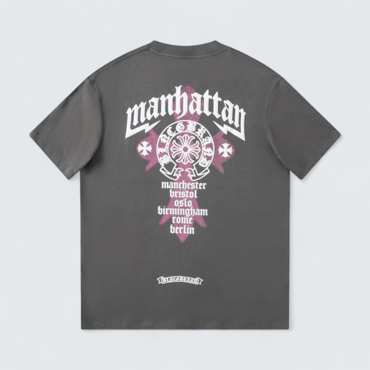 Chrome Hearts 'Manchester Bristol' Flower Tee