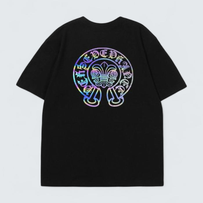 Chrome Hearts Iridescent Horseshoe Emblem Tee