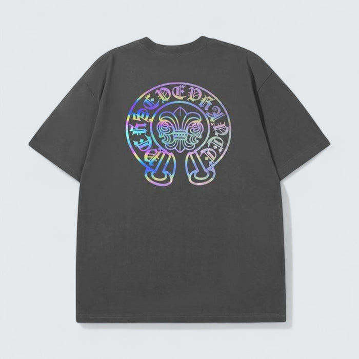 Chrome Hearts Iridescent Horseshoe Emblem Tee
