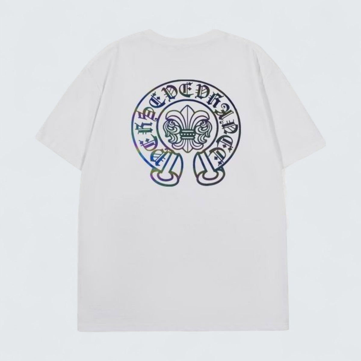 Chrome Hearts Iridescent Horseshoe Emblem Tee