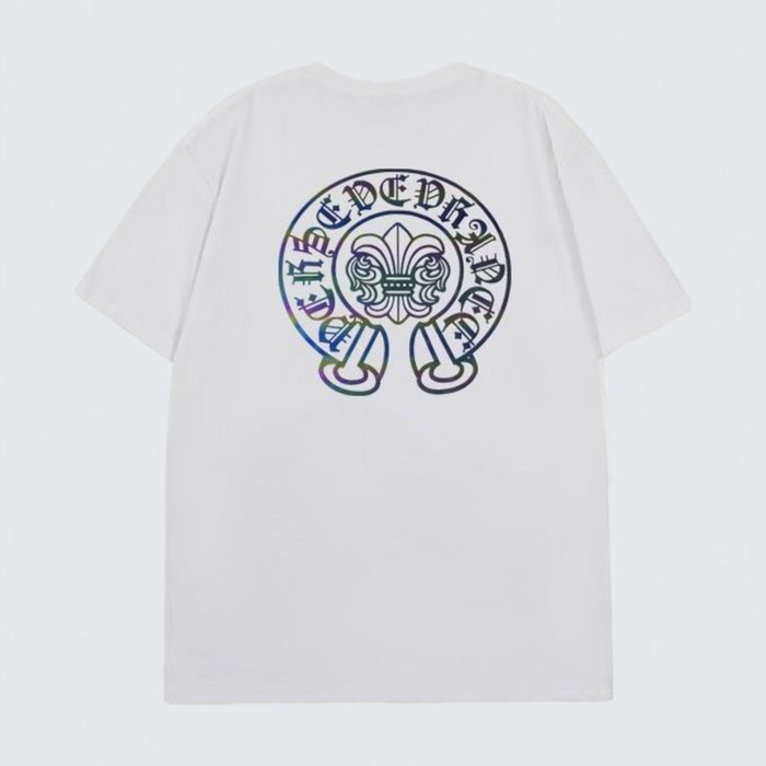 Chrome Hearts Iridescent Horseshoe Emblem Tee
