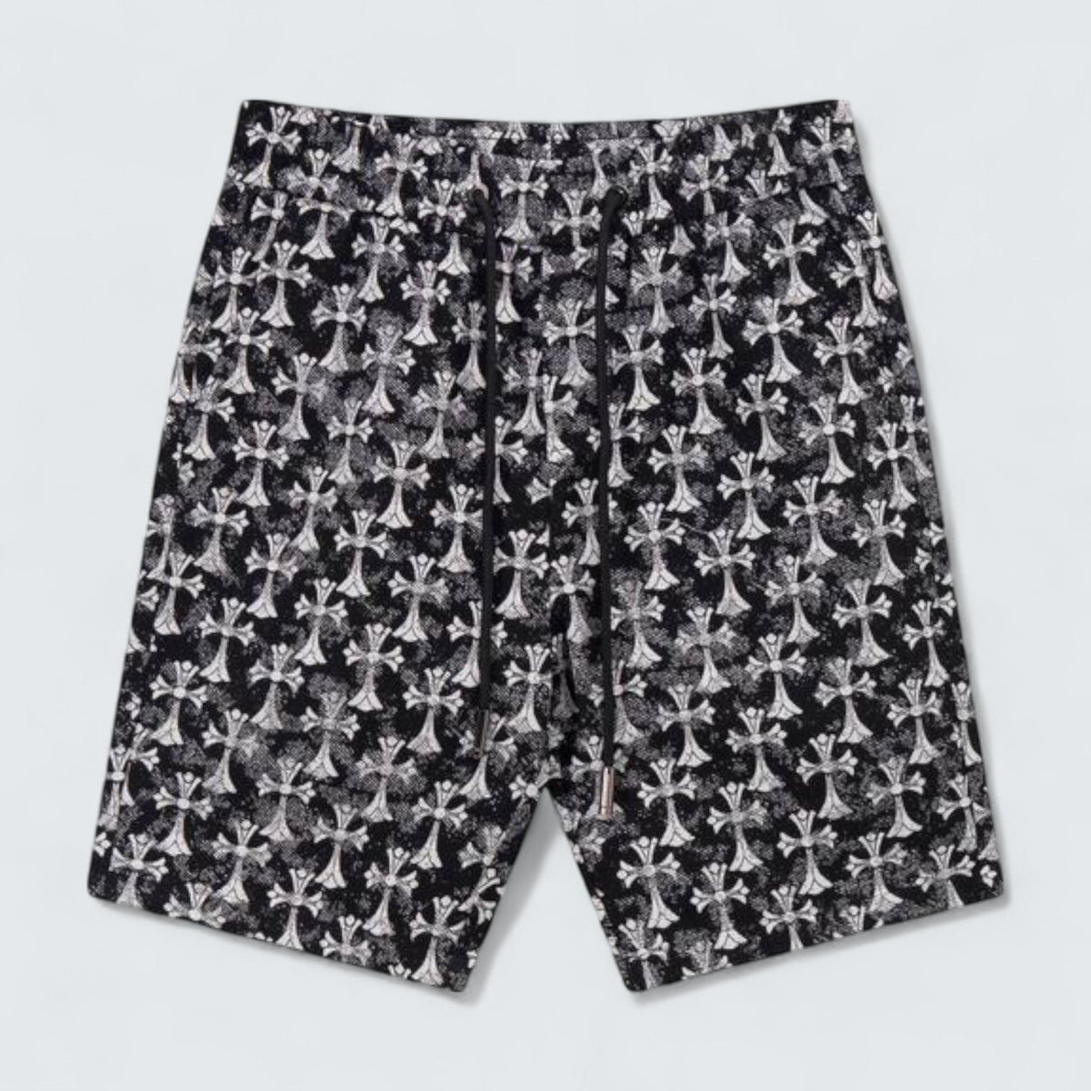 Chrome Hearts Allover Cross Print Shorts