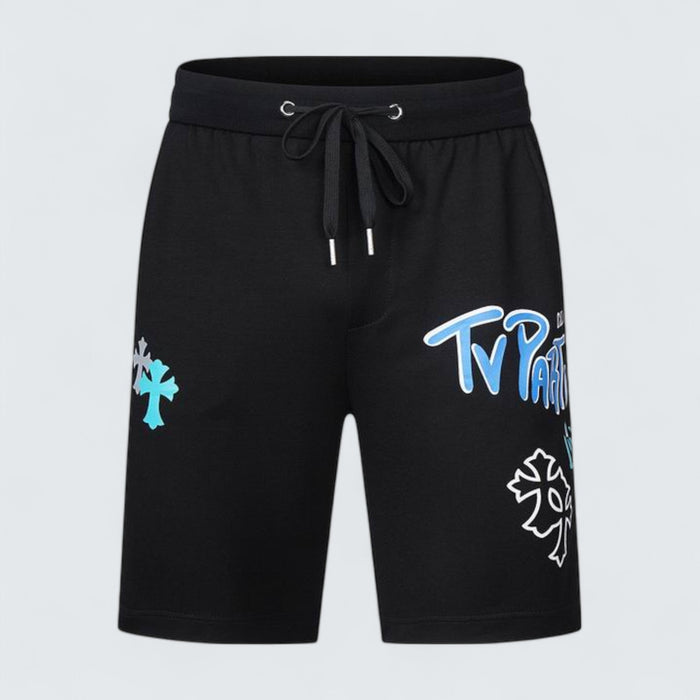 Chrome Hearts 'TV Party' Graphic Shorts