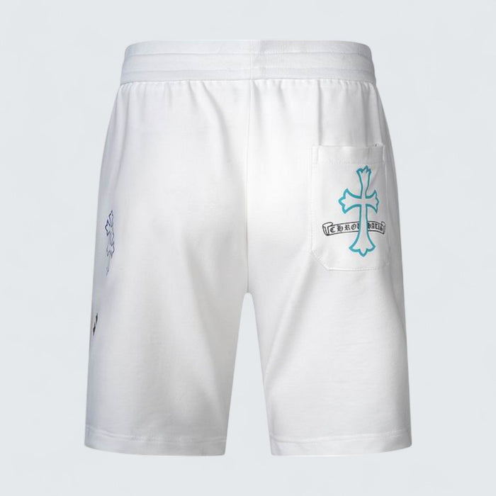 Chrome Hearts 'TV Party' Graphic Shorts