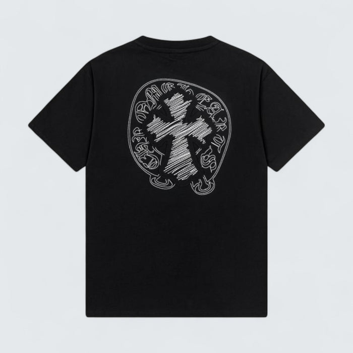 Chrome Hearts Triple Cross Patch T-Shirt
