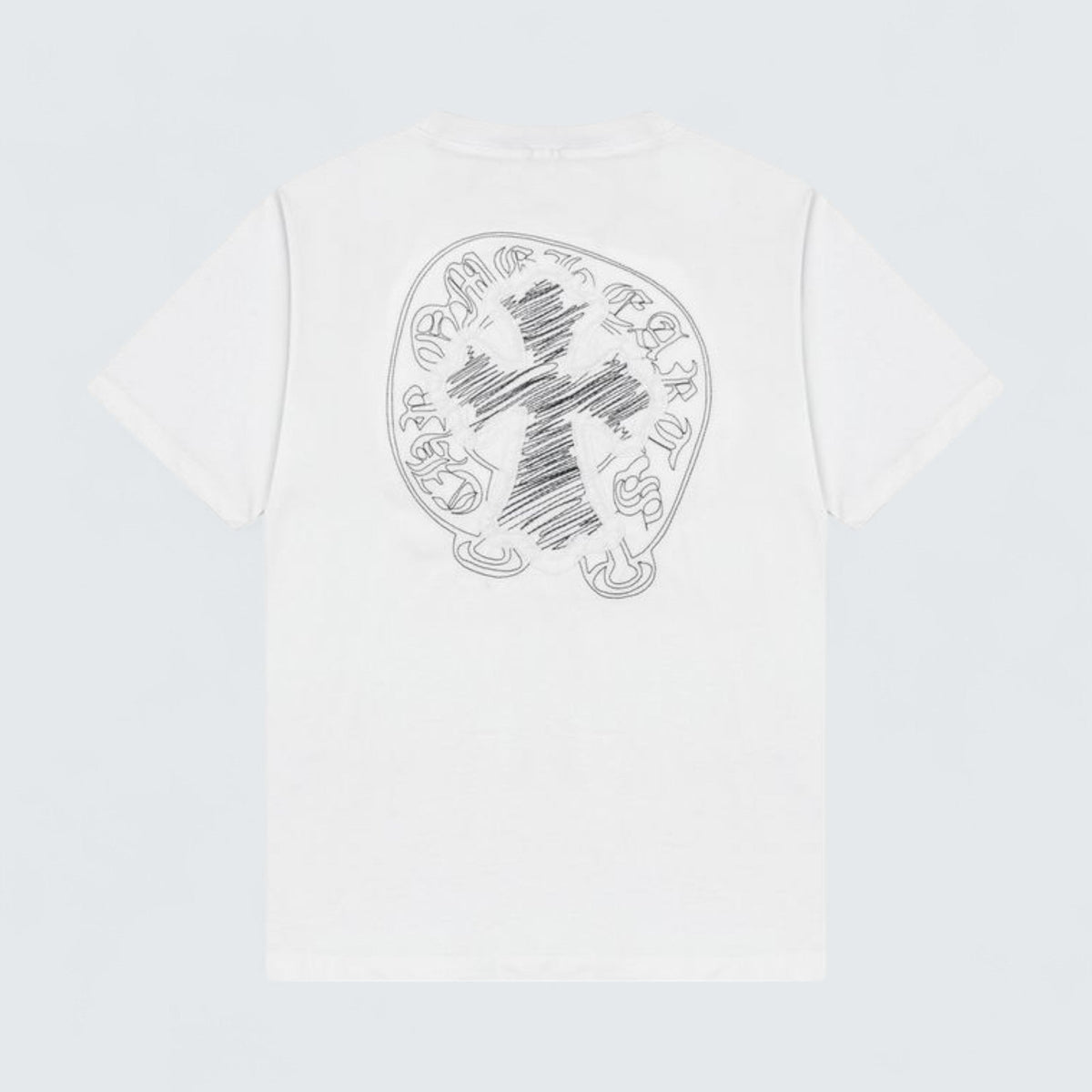 Chrome Hearts Triple Cross Patch T-Shirt