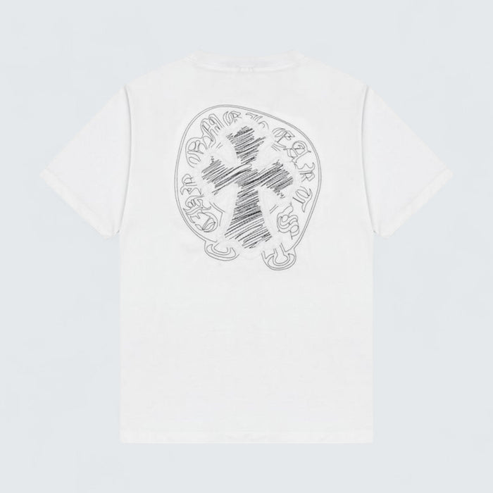 Chrome Hearts Triple Cross Patch T-Shirt