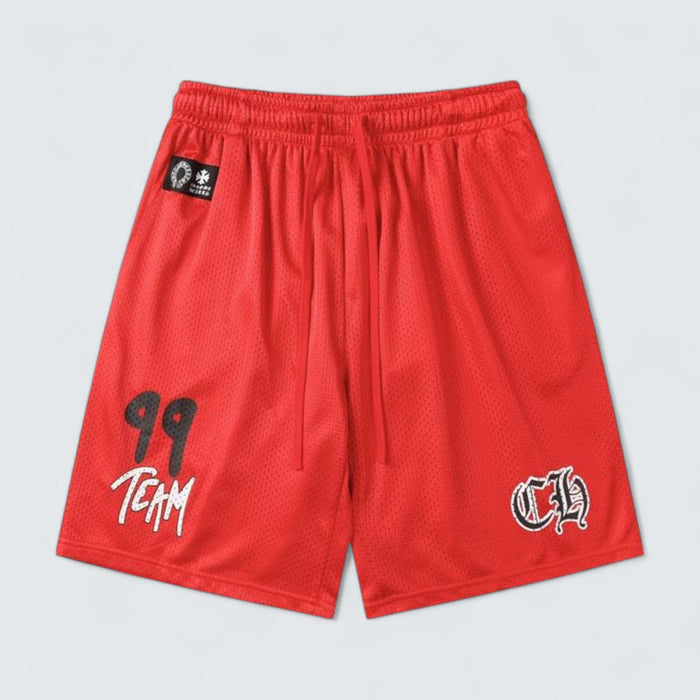 Chrome Hearts 'Team 99' Mesh Shorts