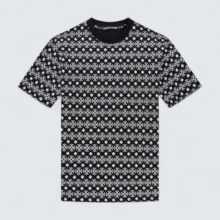 Chrome Hearts Allover Floral Cross T-Shirt