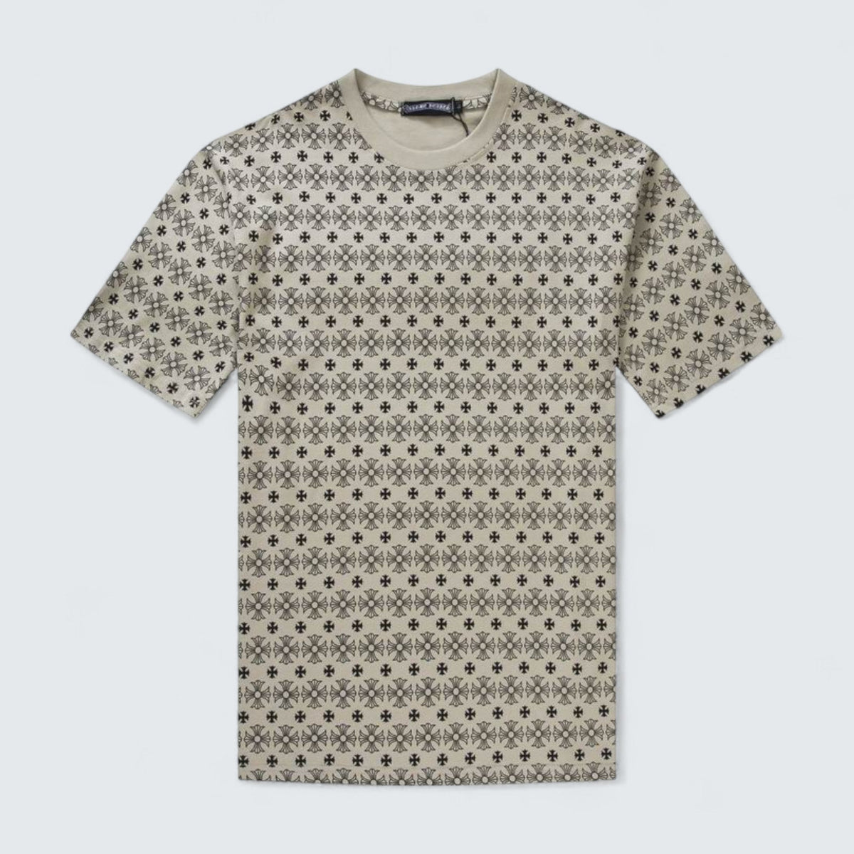 Chrome Hearts Allover Floral Cross T-Shirt