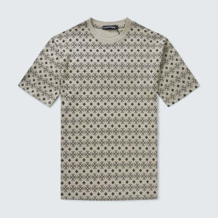 Chrome Hearts Allover Floral Cross T-Shirt