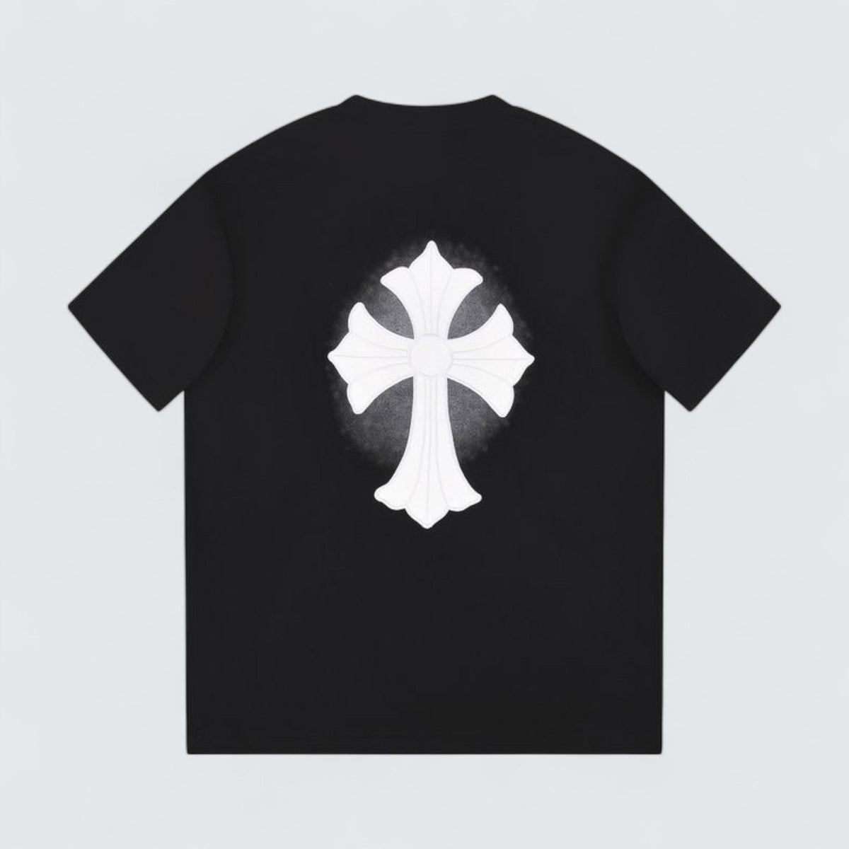 Chrome Hearts Bold Cross Patch T-Shirt