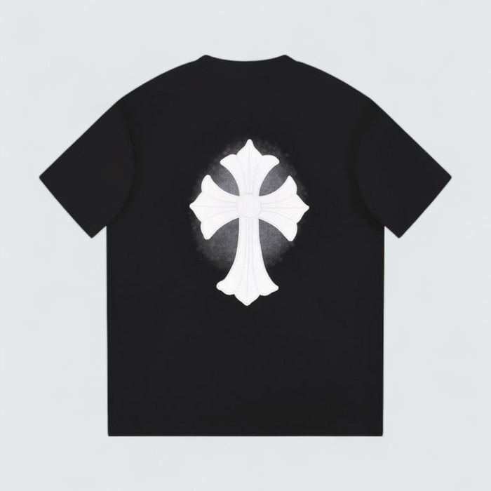 Chrome Hearts Bold Cross Patch T-Shirt