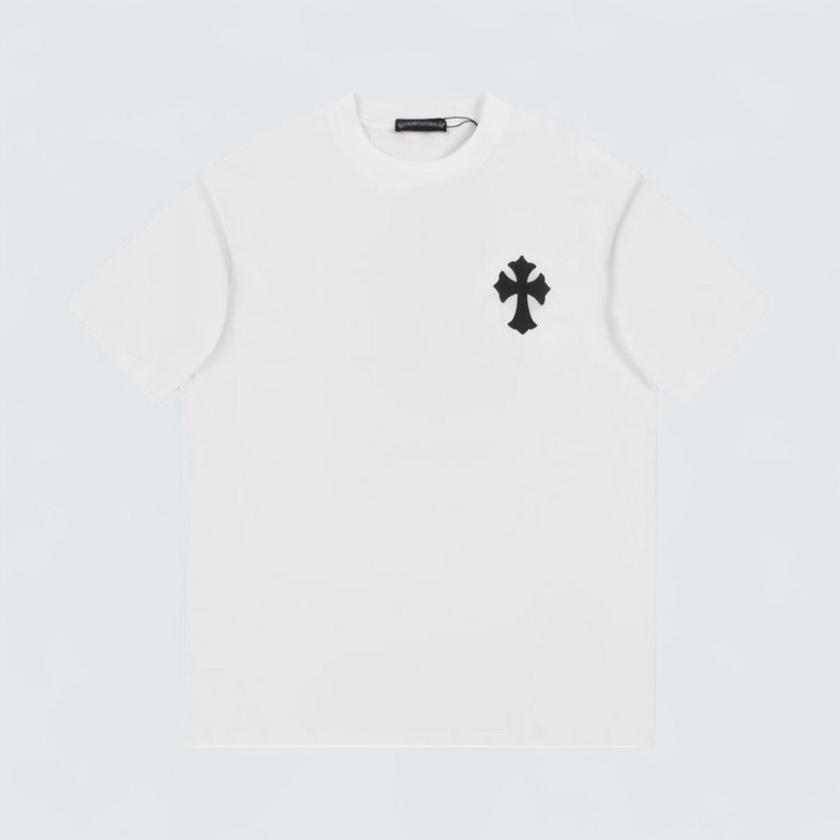 Chrome Hearts Bold Cross Patch T-Shirt