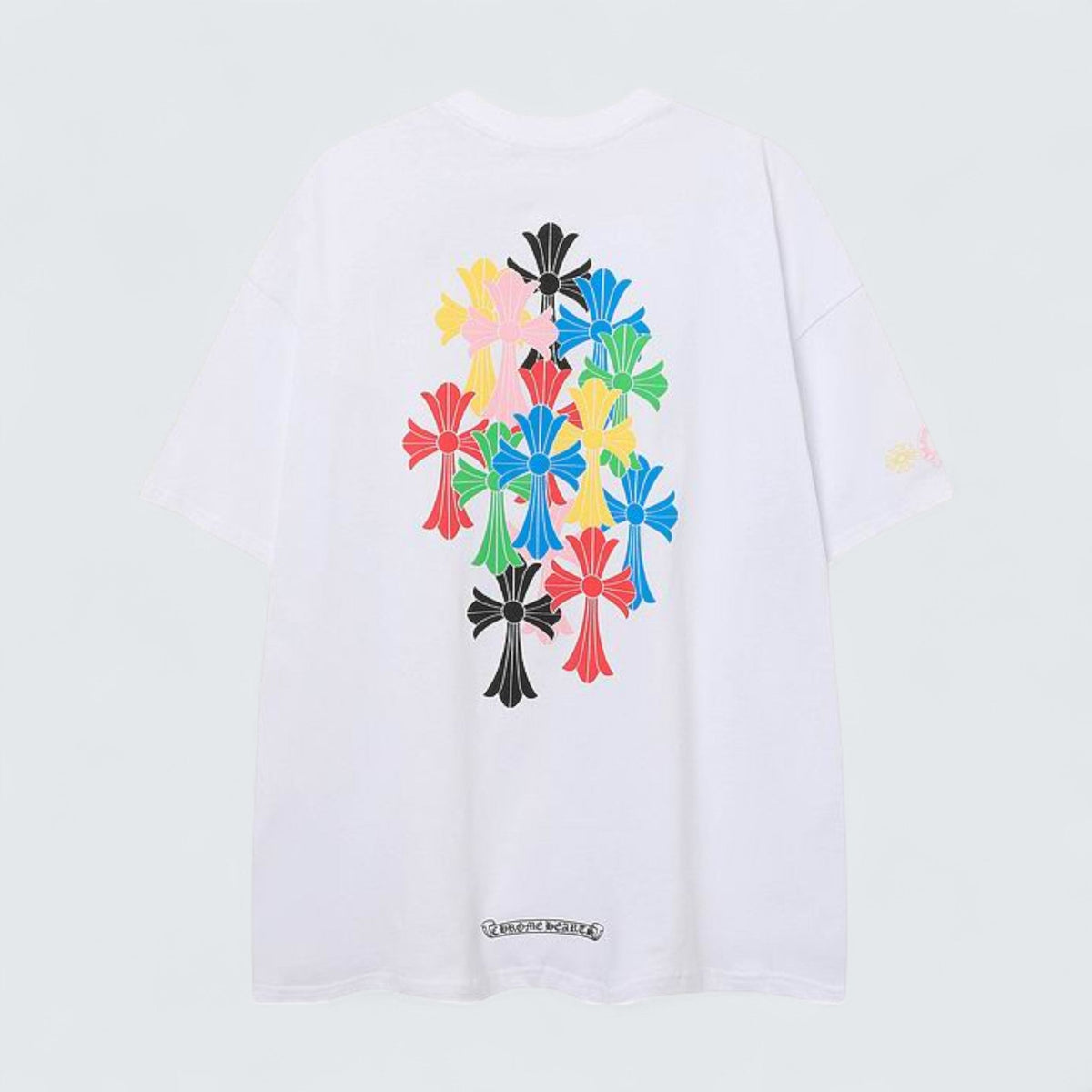 Chrome Hearts Multicolor Cross Pocket T-Shirt