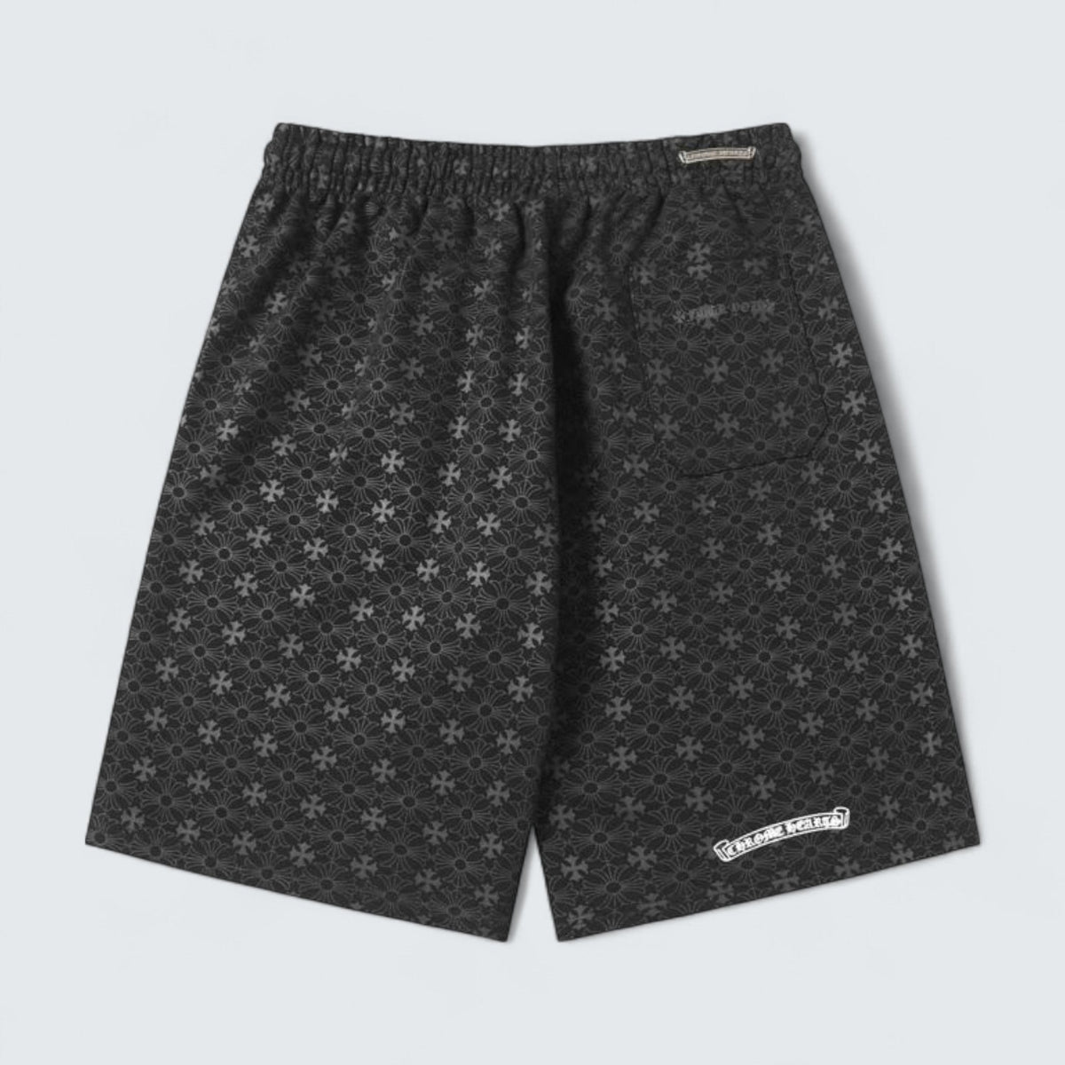 Chrome Hearts 'Vertical Logo' Shorts
