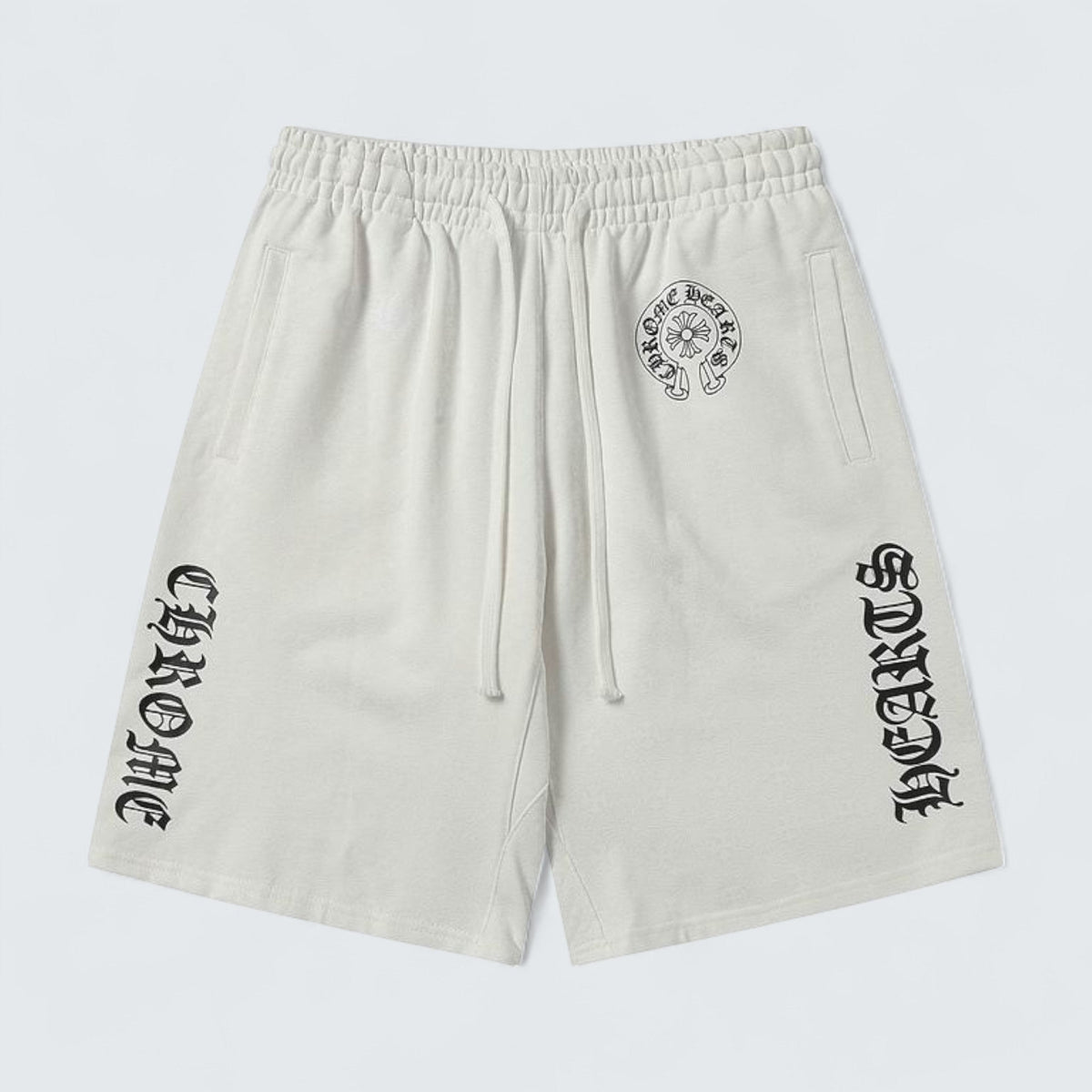 Chrome Hearts 'Vertical Logo' Shorts