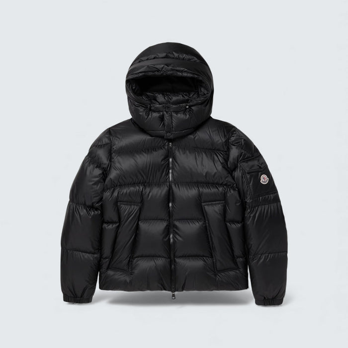 Moncler Couyere Quilted Micro-Ripstop Hooded Down Jacket