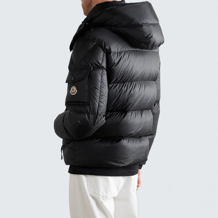 Moncler Couyere Quilted Micro-Ripstop Hooded Down Jacket