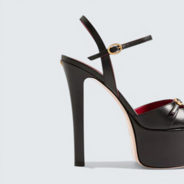 Valentino Crasher Platform Pumps in Kidskin 145MM