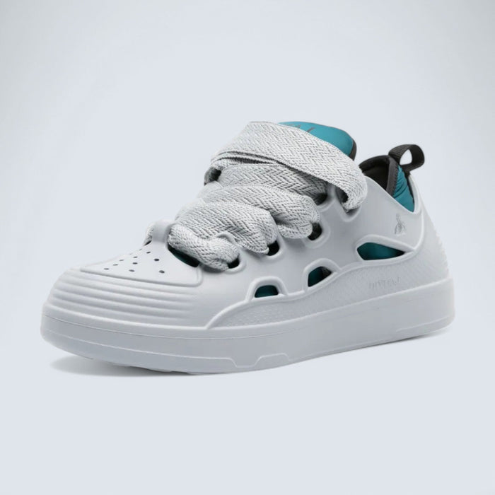 Lanvin Curb Sneakers 'Blue-Grey'