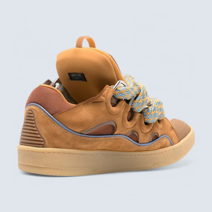 Lanvin Curb Sneakers 'Camel Brown'
