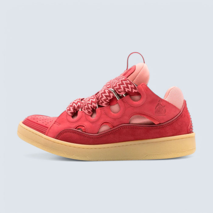 Lanvin Curb Sneakers 'Cardinal Red/Rose'