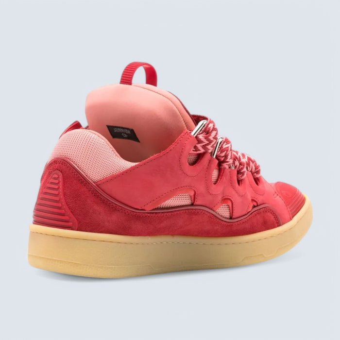 Lanvin Curb Sneakers 'Cardinal Red/Rose'
